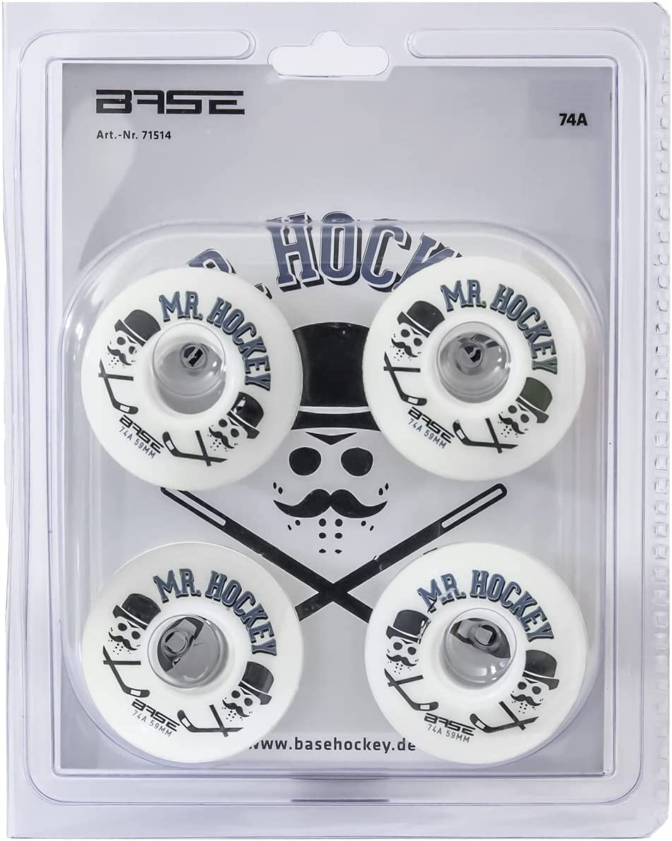 Base Mr. Hockey Inline Rollen Inlinehockey 74 A weich 68 mm